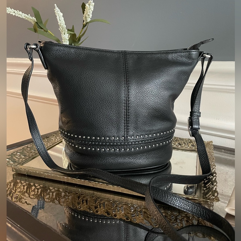 Brighton Pretty Tough Collection- Baby Jake Leather Crossbody